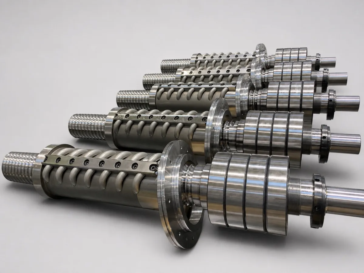 Precision-machined roller assemblies