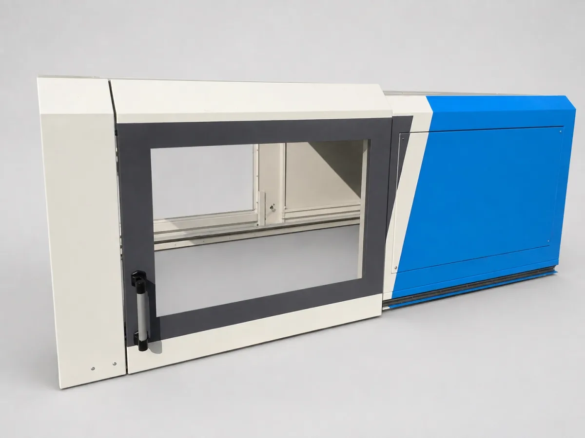Industrial machine enclosure